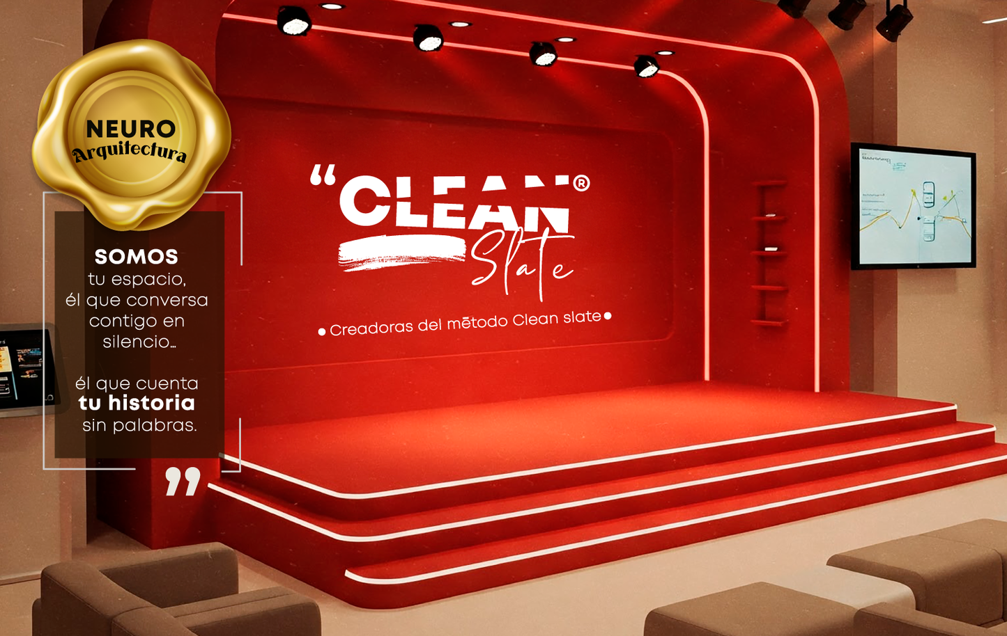 Descubre el poder de tu espacio        Asesoría Clean Slate